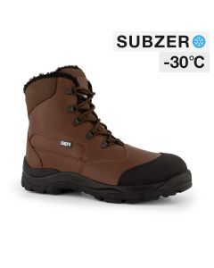 Dapro Canyon S3 C SubZero® Insulated Safety Shoes - Brown - Steel toecap and Anti-Perforation Steel Midsole