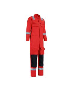Dapro Rope Access Multinorm Overall - Size - Red - Flame-Retardant , Anti-Static , Welding , Arc Flash Protection and Chemical Resistant