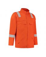 Dapro Diamond Multinorm Jacket 98% Cotton - Size - Orange - Flame-Retardant , Anti-Static , Welding , Arc Flash Protection and Chemical Resistant