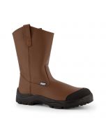 Dapro Driller S3 C Safety Boots - Size - Brown - Steel Toecap and Anti-Perforation Steel Midsole